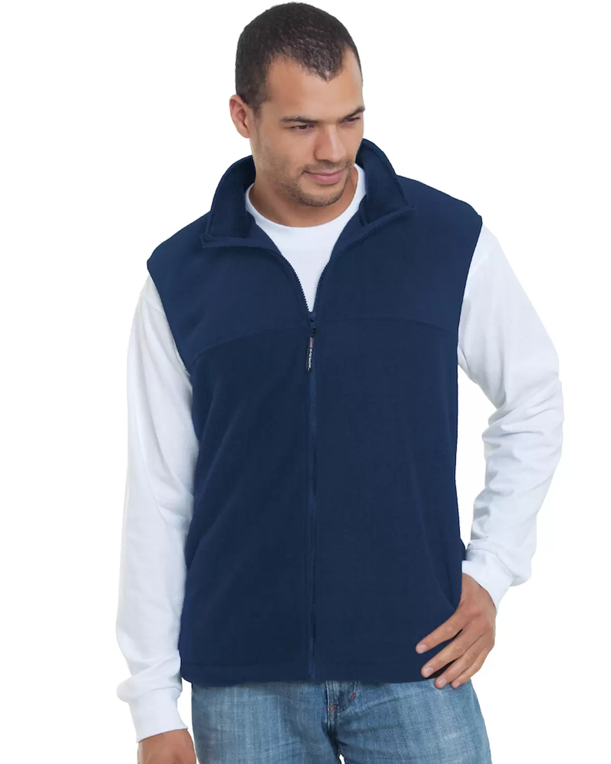 301 1120 Full Zip Fleece Vest SKU: 1120