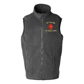 3rd Battalion 8th Marines Embroidered Fleece Vest