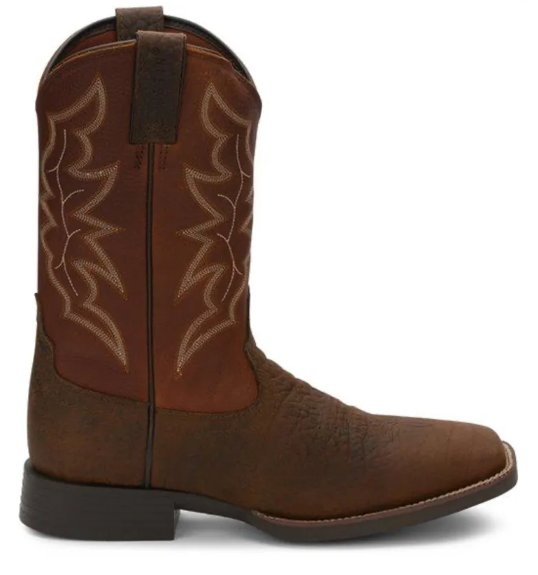 7222 - Justin Men's Chet Boot - Pebble Brown