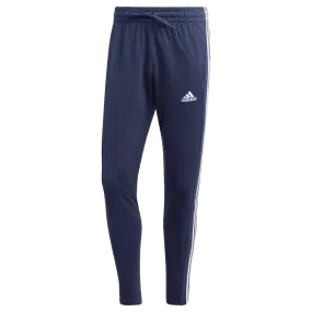 Adidas 3-Stripes Essentials Single Jersey Tapered Open Hem Trousers