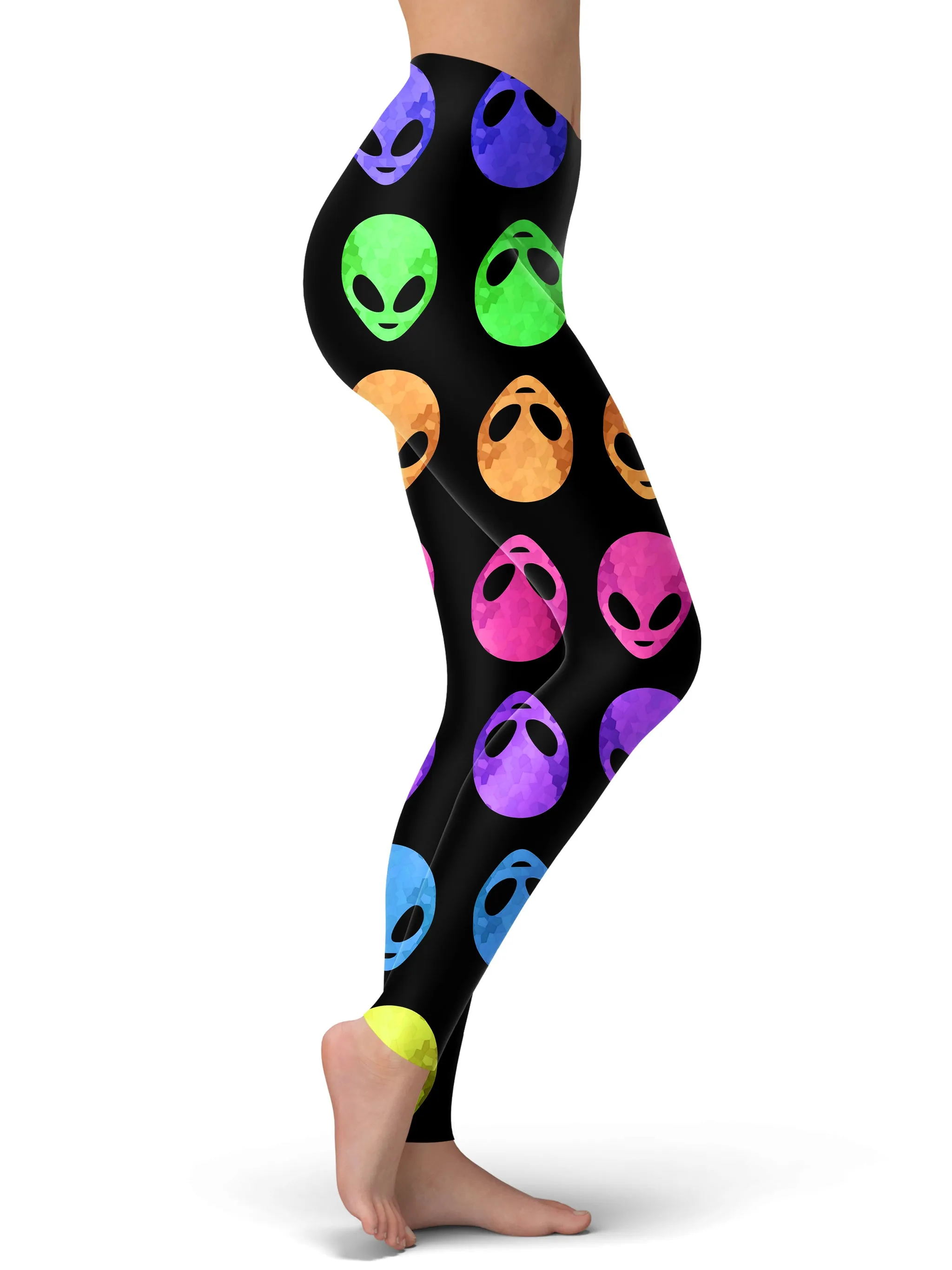 Alien Pattern Leggings