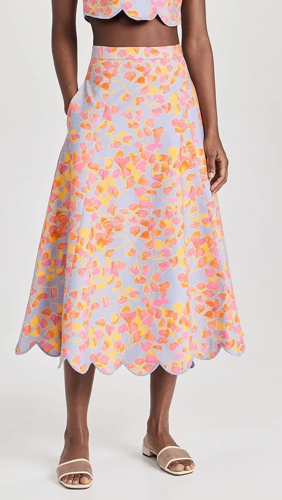 AMUR   Falynn Scallop Skirt 