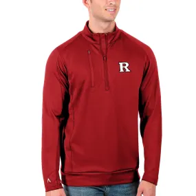 Antigua Rutgers Scarlet Knights Scarlet Big & Tall Generation Quarter-Zip Pullover Jacket