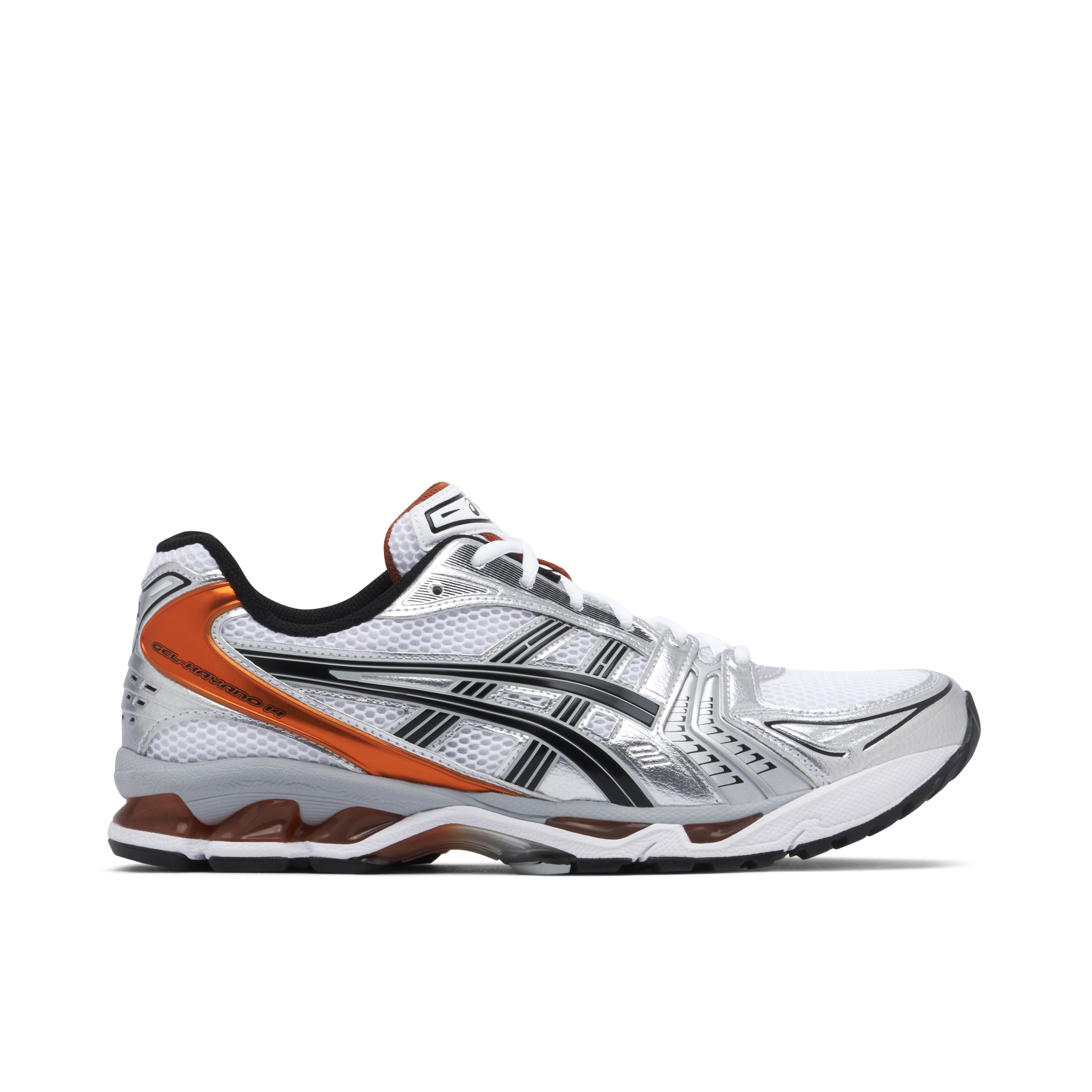 ASICS Gel-Kayano 14 White Piquant Orange | 1201A019-109 | Laced