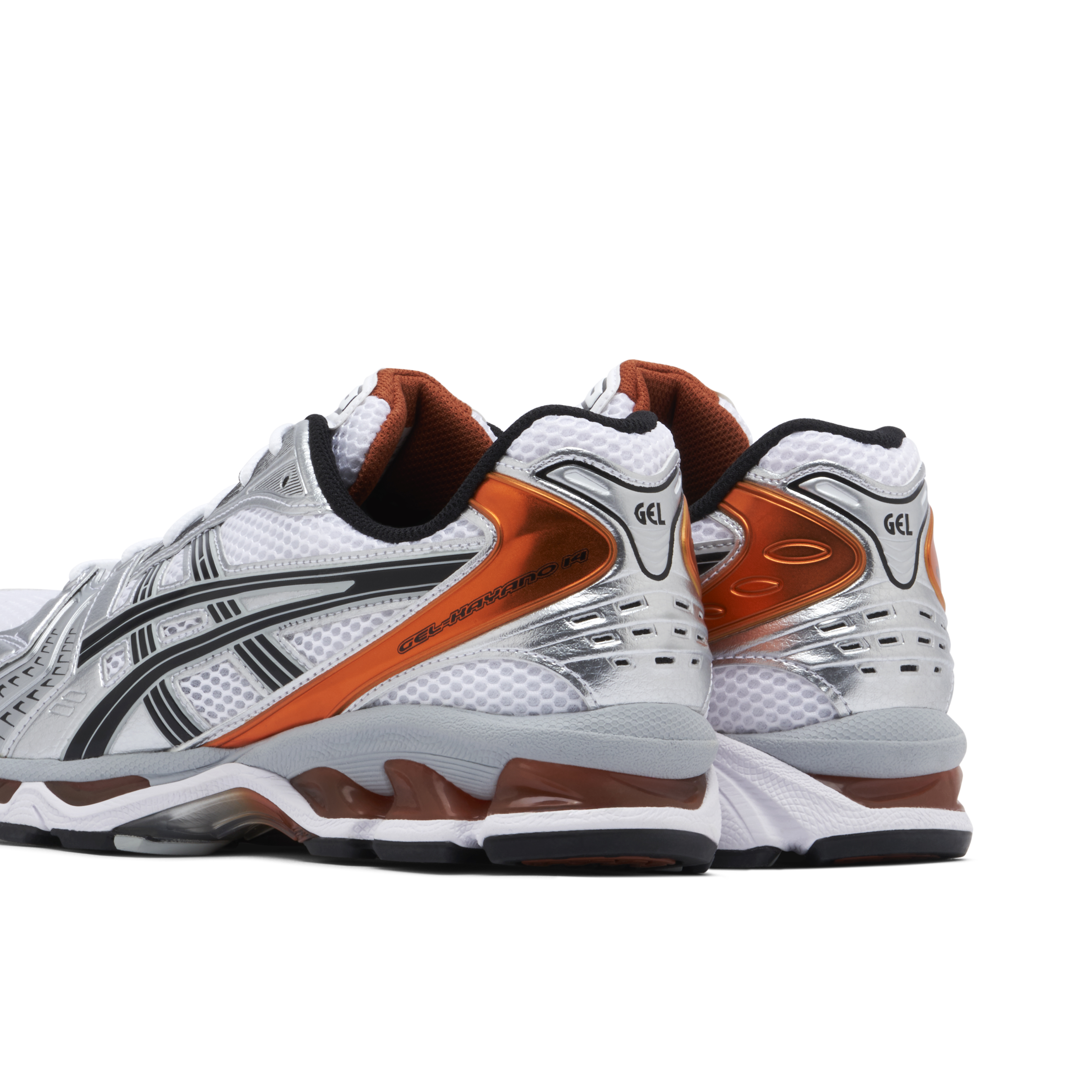 ASICS Gel-Kayano 14 White Piquant Orange | 1201A019-109 | Laced