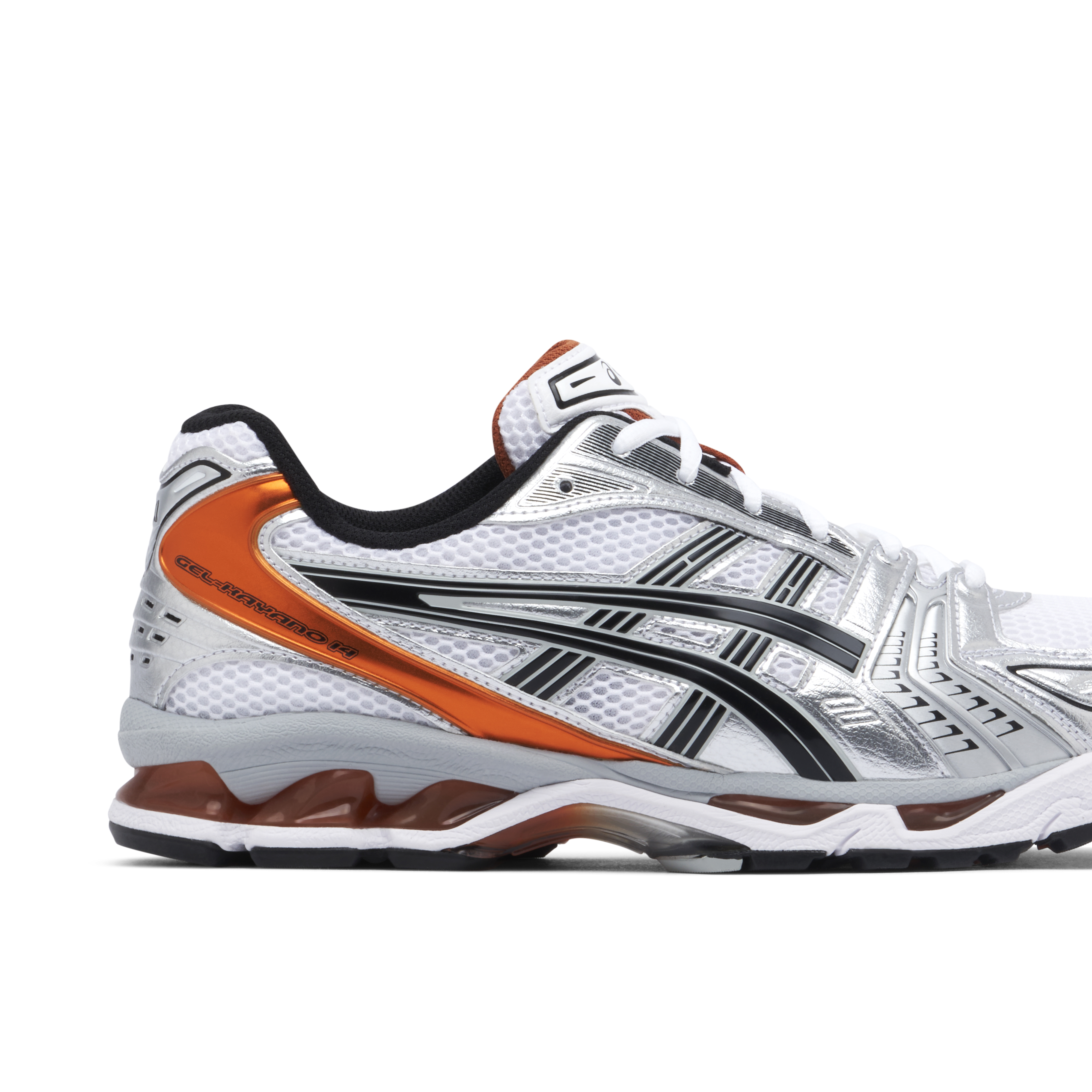 ASICS Gel-Kayano 14 White Piquant Orange | 1201A019-109 | Laced