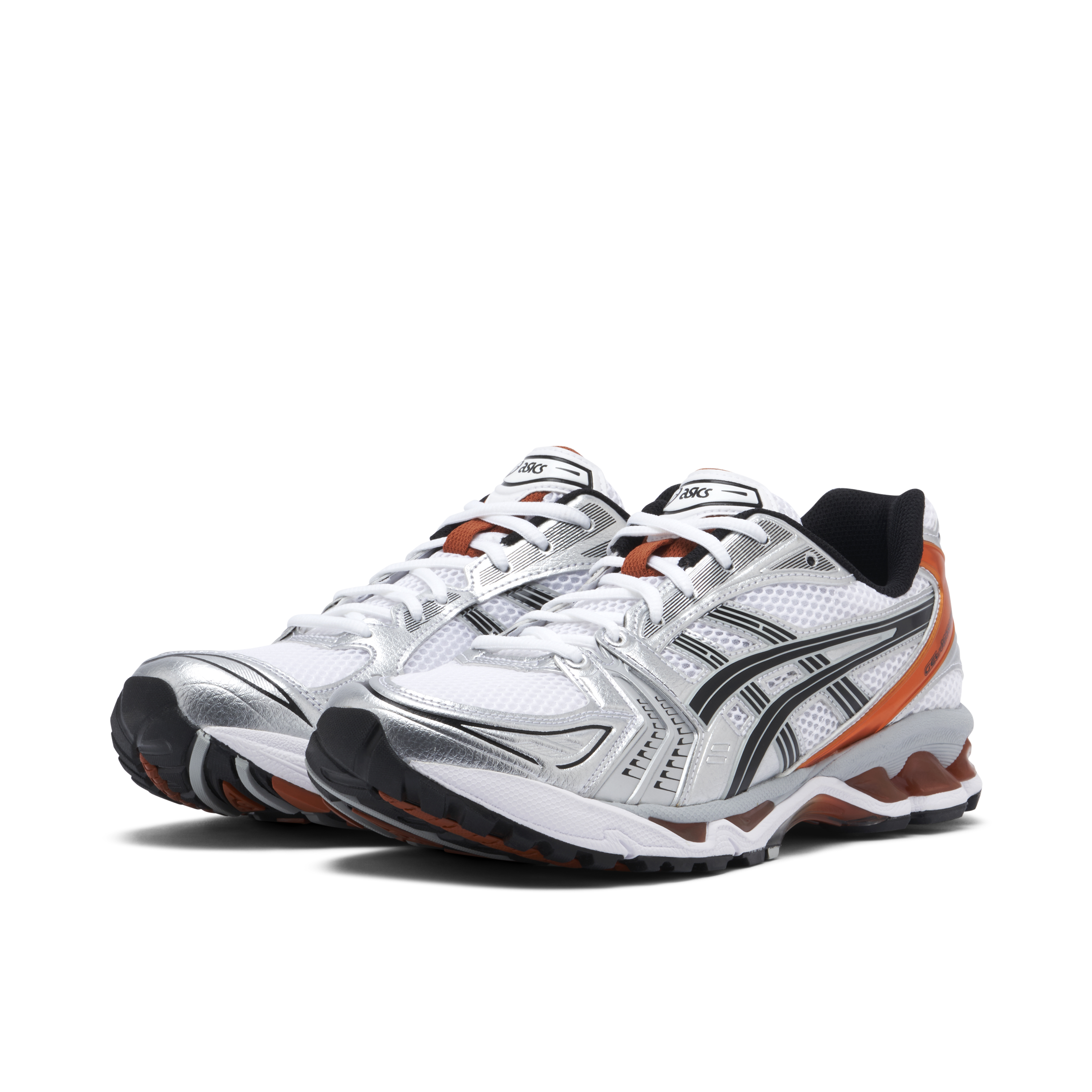 ASICS Gel-Kayano 14 White Piquant Orange | 1201A019-109 | Laced