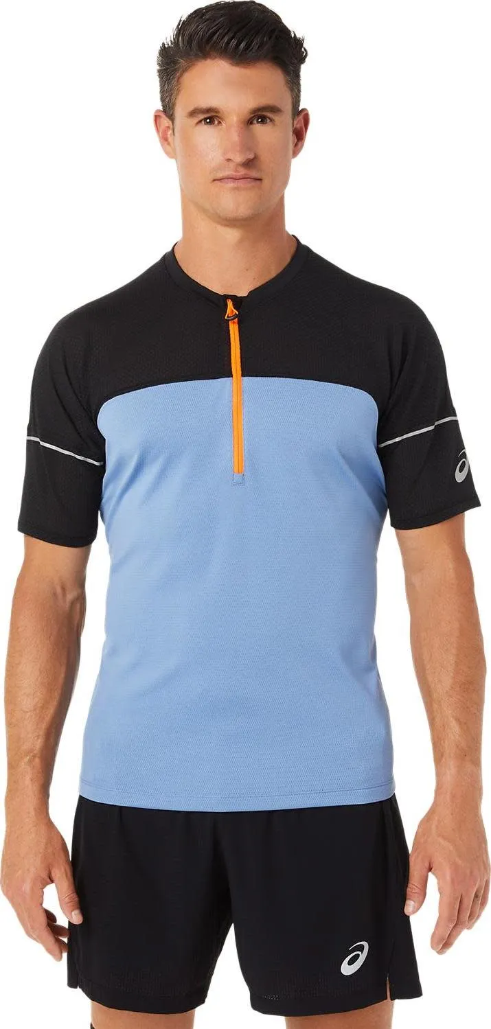 Asics Men's Fujitrail Top Blue Harmony/Performance Black | Buy Asics Men's Fujitrail Top Blue Harmony/Performance Blac