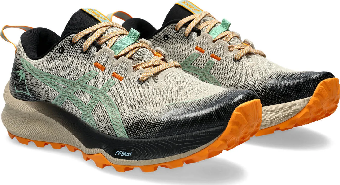 Asics Men's Gel-Trabuco 12 Feather Grey/Dark Mint | Buy Asics Men's Gel-Trabuco 12 Feather Grey/Dark Mint here | Outno