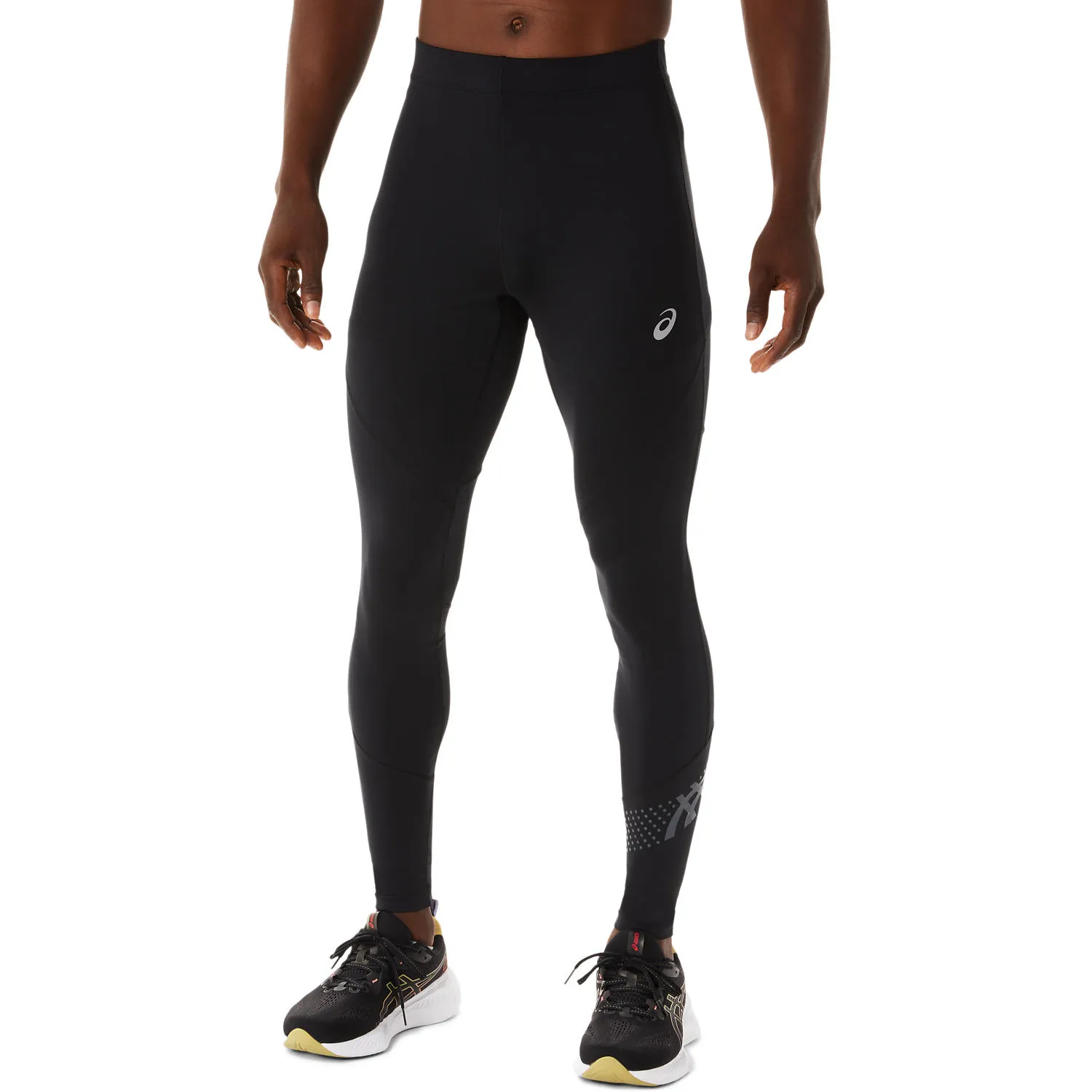 Asics Men's Icon Tight Performance Black/Carrier Grey | Buy Asics Men's Icon Tight Performance Black/Carrier Grey here