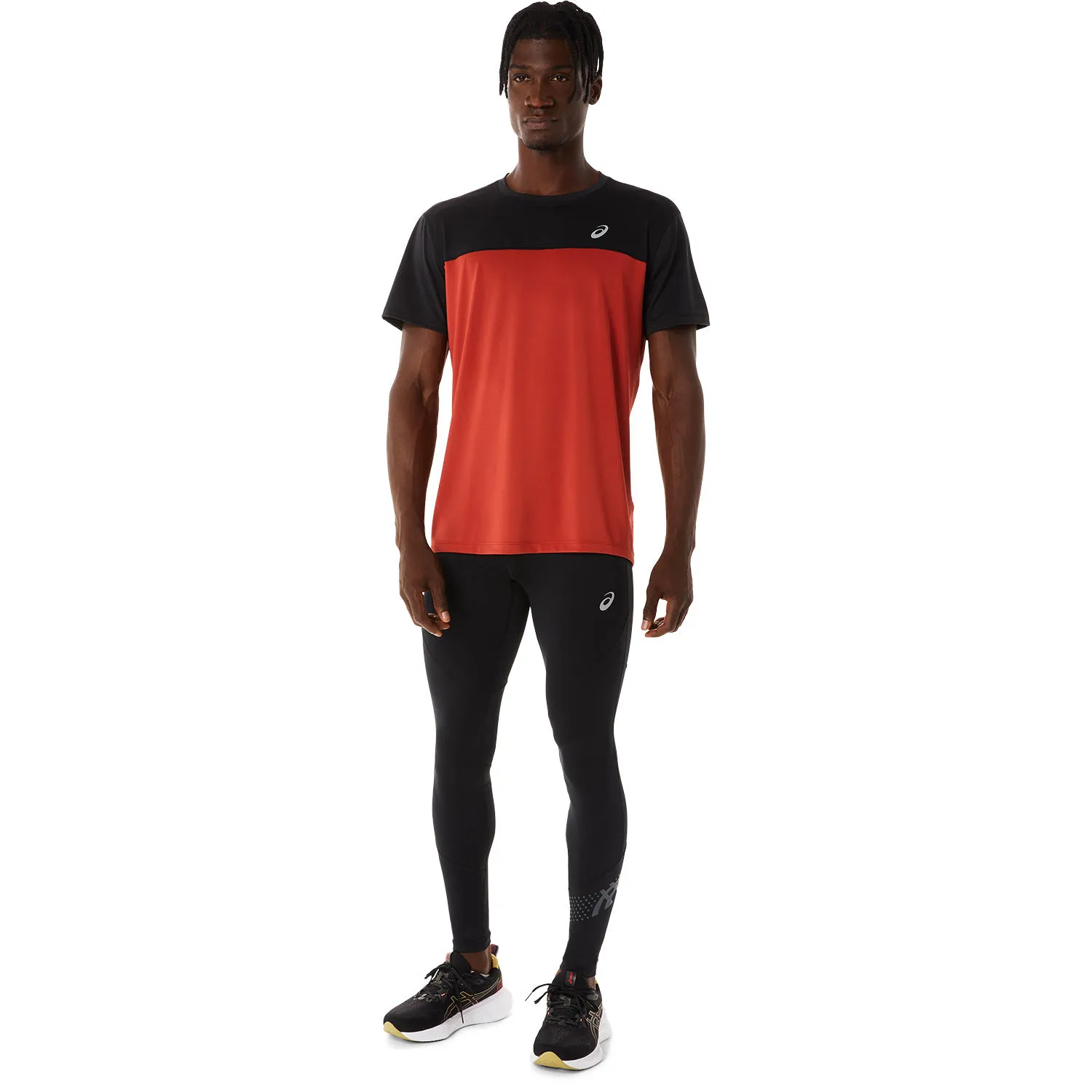 Asics Men's Icon Tight Performance Black/Carrier Grey | Buy Asics Men's Icon Tight Performance Black/Carrier Grey here