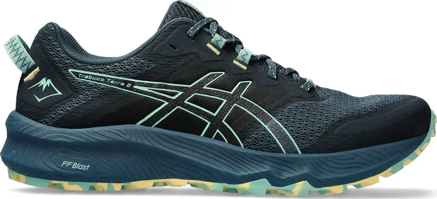 Asics Men's Trabuco Terra 2 Magnetic Blue/Dark Mint | Buy Asics Men's Trabuco Terra 2 Magnetic Blue/Dark Mint here | O