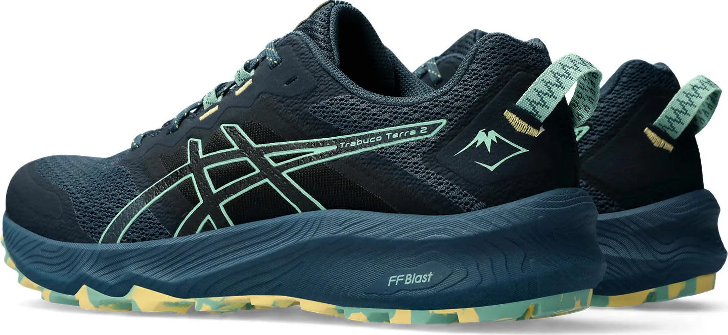 Asics Men's Trabuco Terra 2 Magnetic Blue/Dark Mint | Buy Asics Men's Trabuco Terra 2 Magnetic Blue/Dark Mint here | O