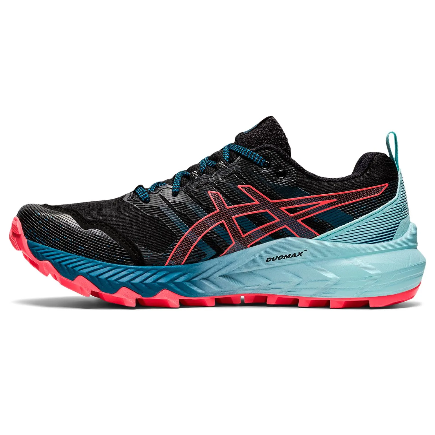 Asics Women's Gel-Trabuco 9 Black/Blazing Coral | Buy Asics Women's Gel-Trabuco 9 Black/Blazing Coral here | Outnorth