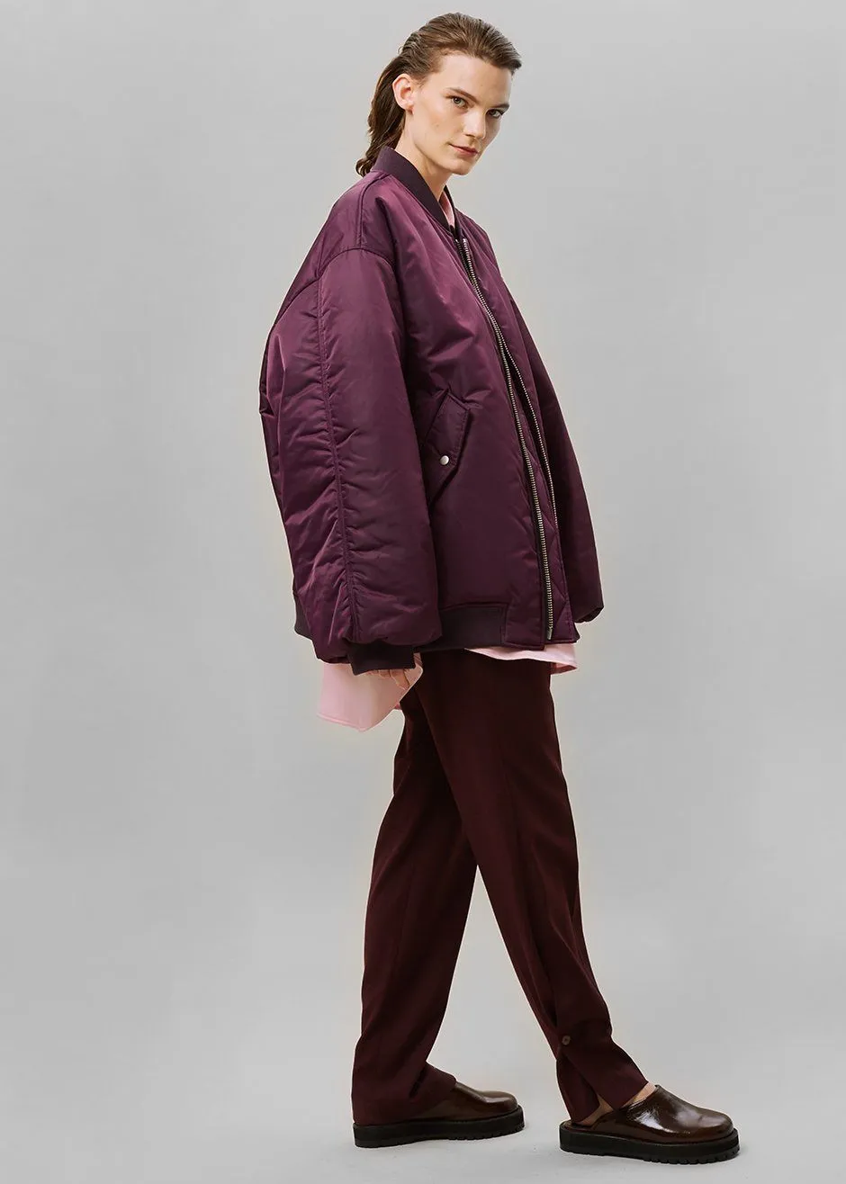 Astra Bomber Jacket - Royal Purple