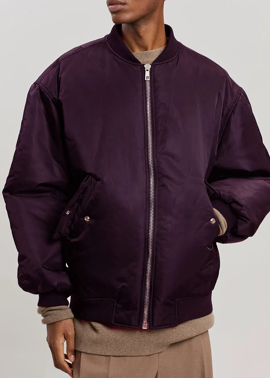 Astra Bomber Jacket - Royal Purple