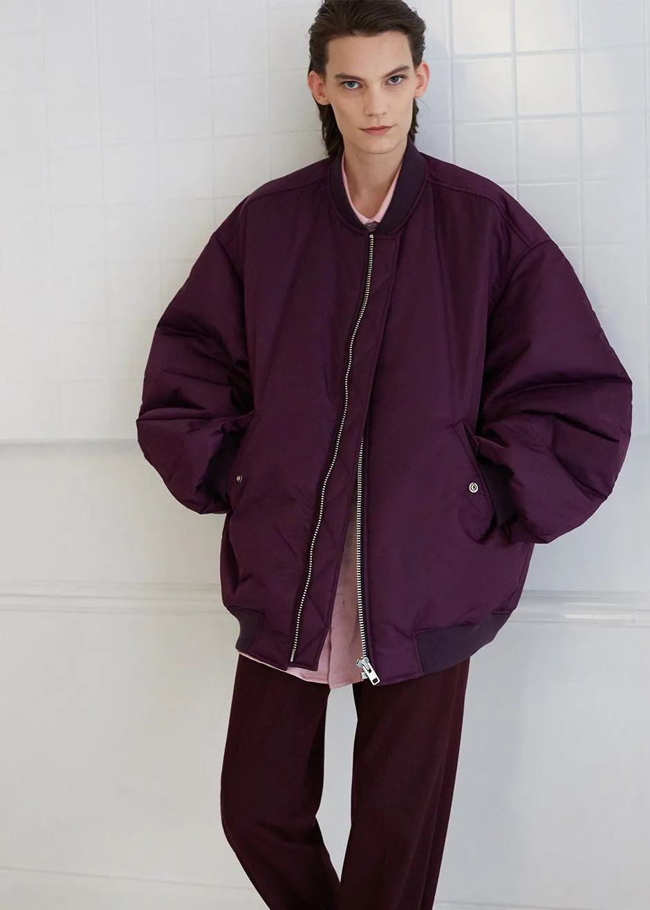 Astra Bomber Jacket - Royal Purple