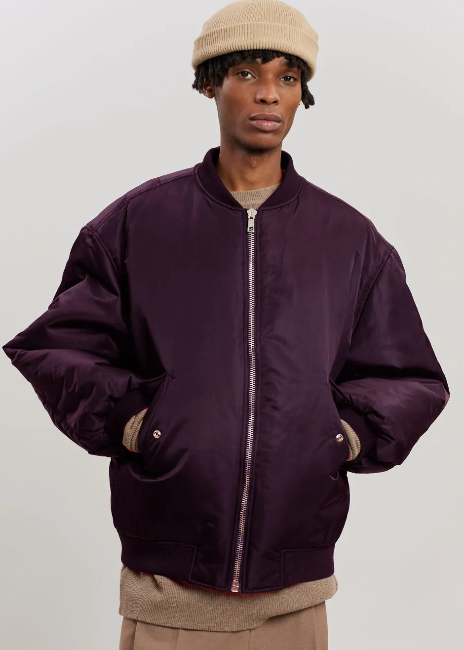 Astra Bomber Jacket - Royal Purple