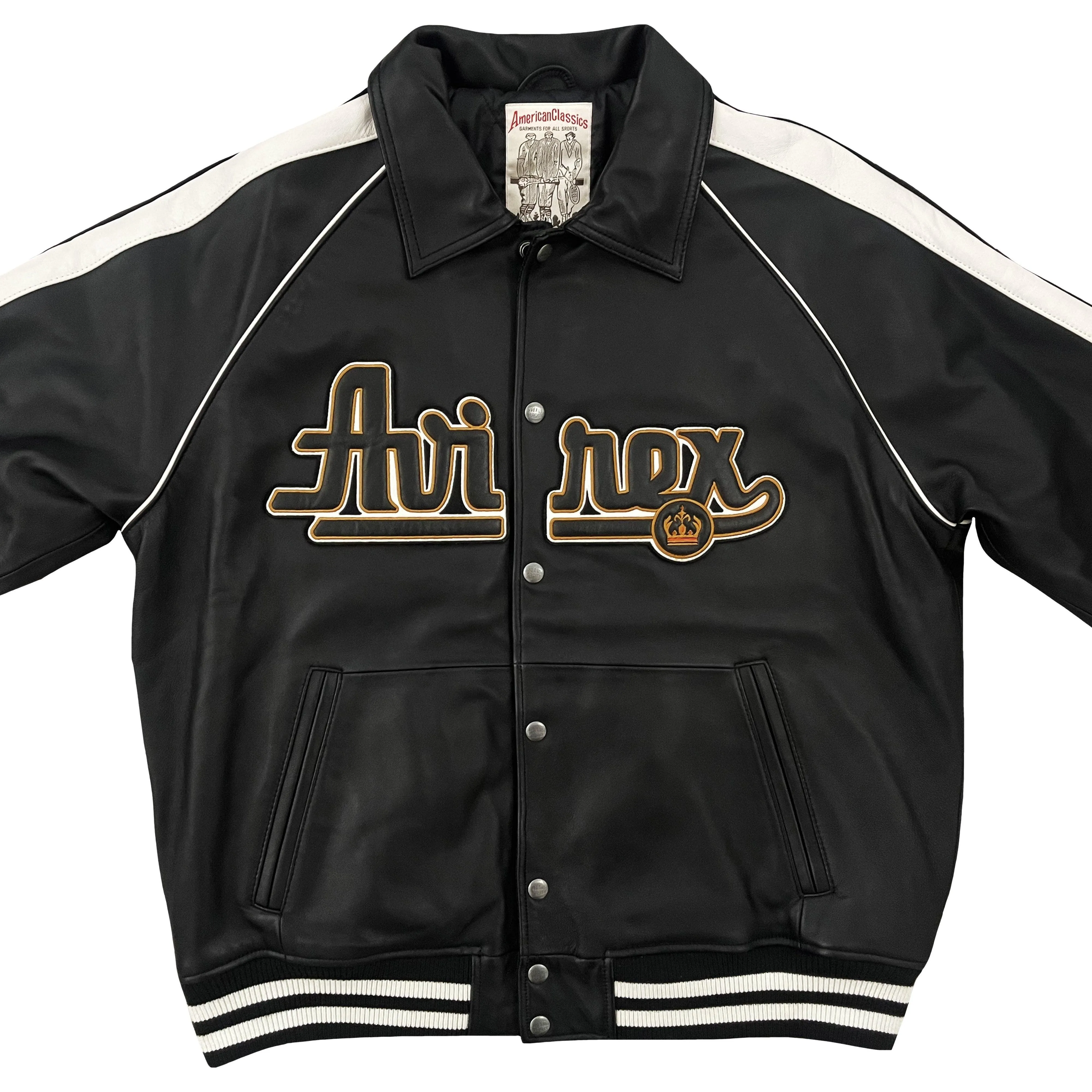 Avirex Leather Varsity Jacket