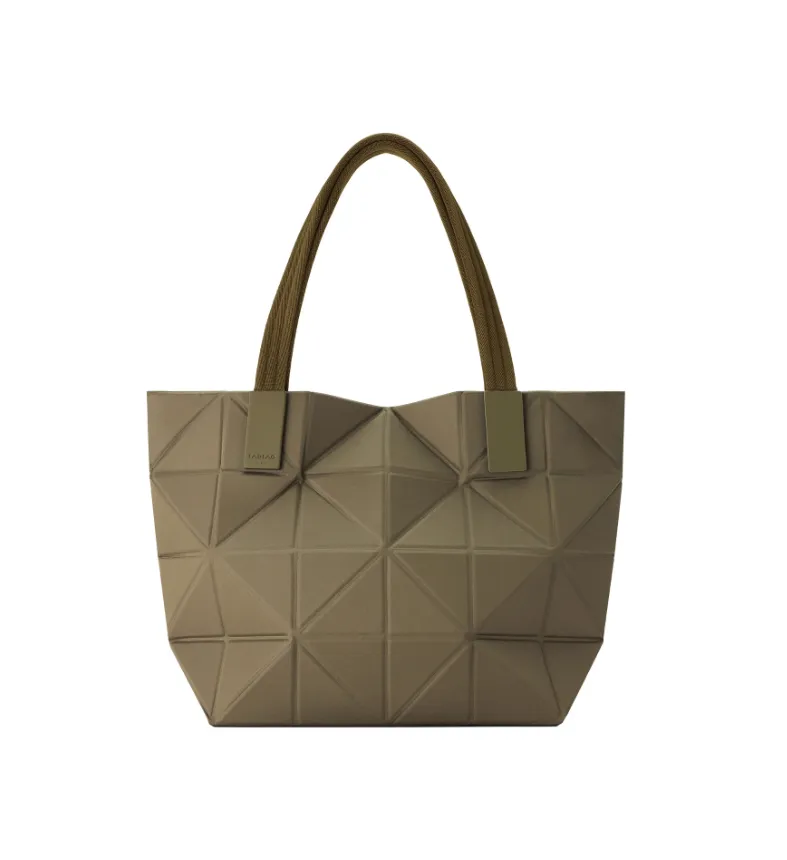 BAO BAO ISSEY MIYAKE TRACK HANDBAG 4x6 Checkered pattern