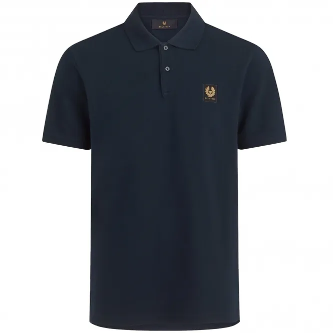 Belstaff Logo Polo Shirt - Dark Ink 