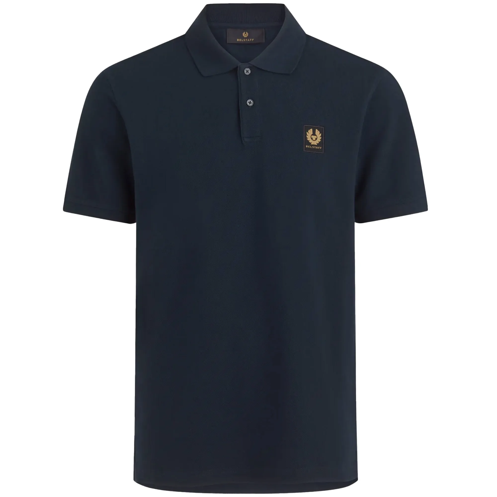 Belstaff Logo Polo Shirt - Dark Ink 