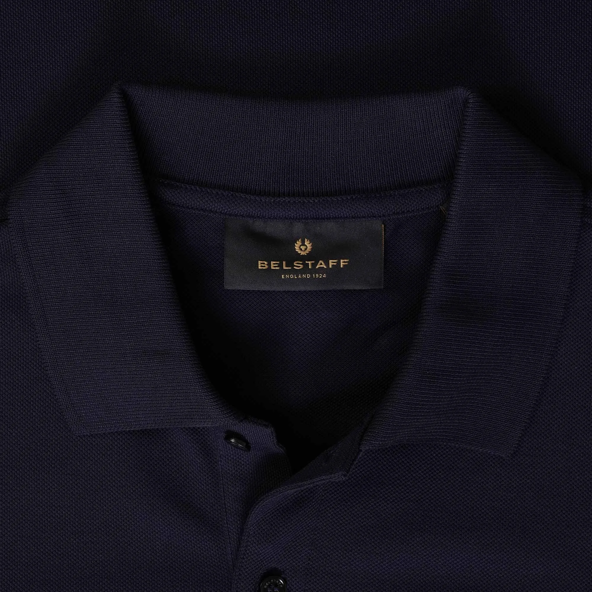 Belstaff Logo Polo Shirt - Dark Ink 