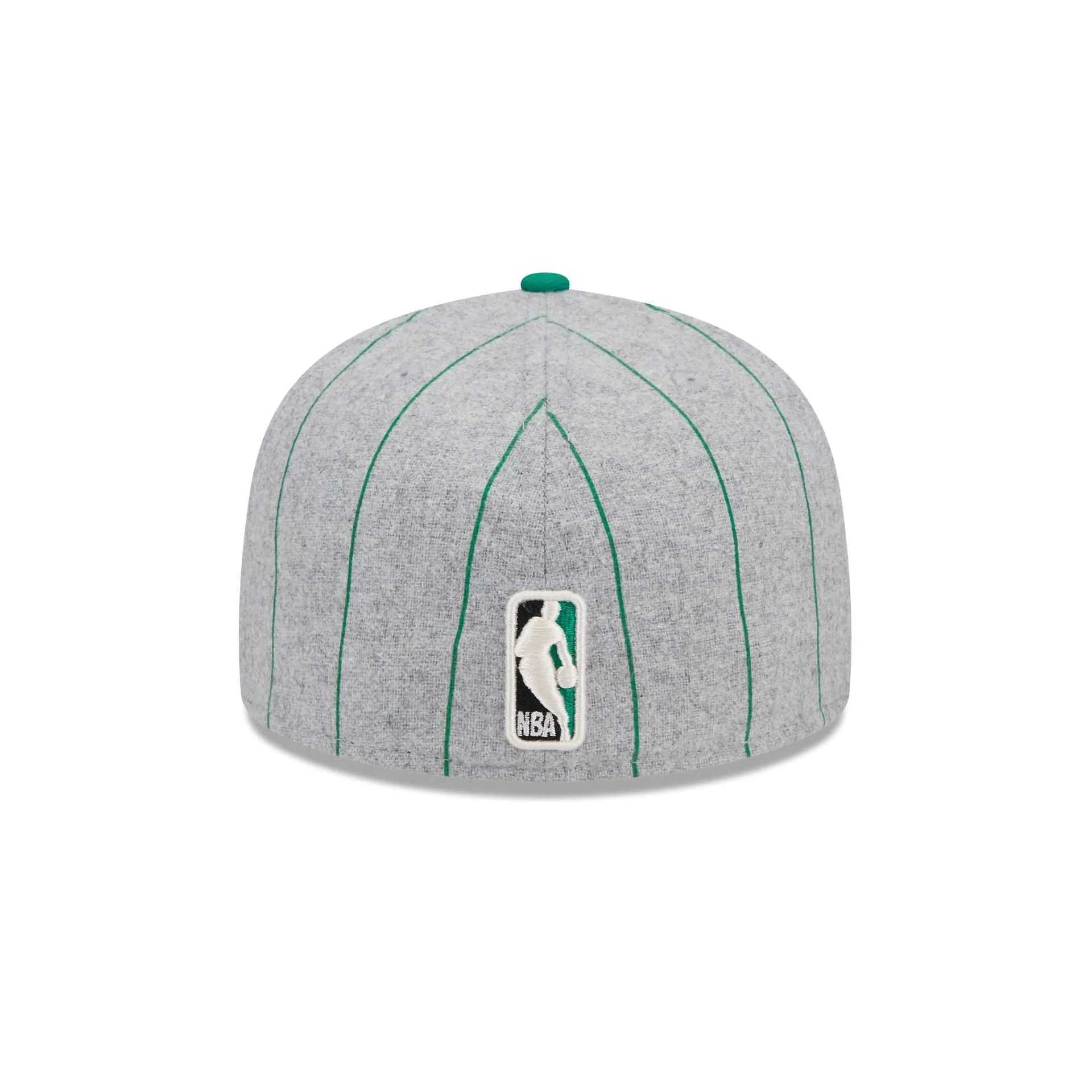 Boston Celtics Heather Pinstripe 59FIFTY Fitted Hat