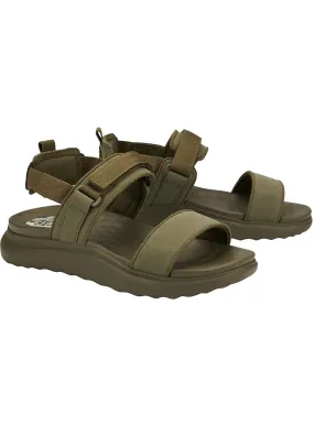 Buy HEYDUDE Collins Mono Sport Olive 8 | Sandals | Tu