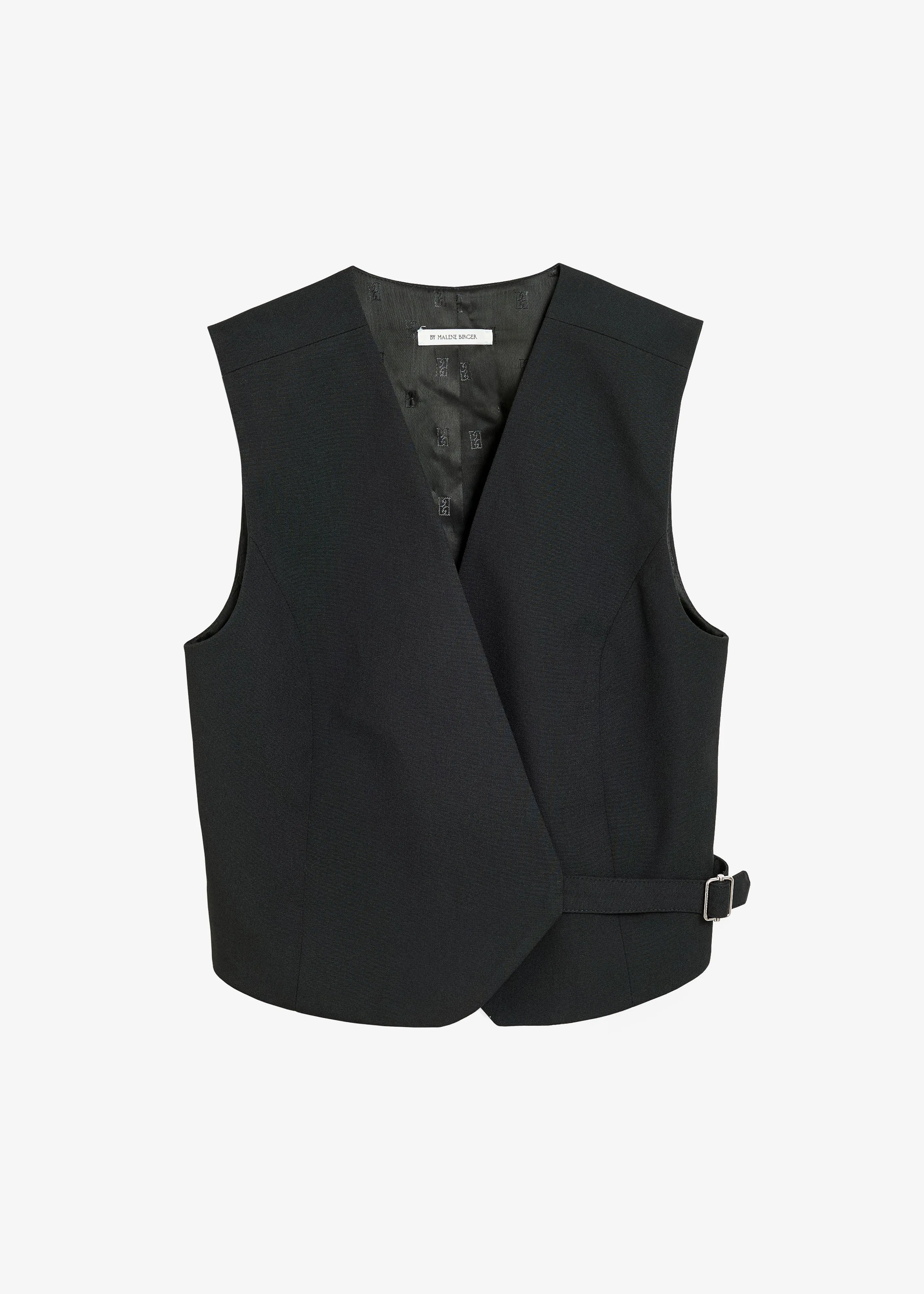 By Malene Birger Talime Waistcoat - Black