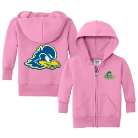 Chad & Jake  Delaware Fightin' Blue Hens Toddler Pink Logo Full-Zip Hoodie Jacket