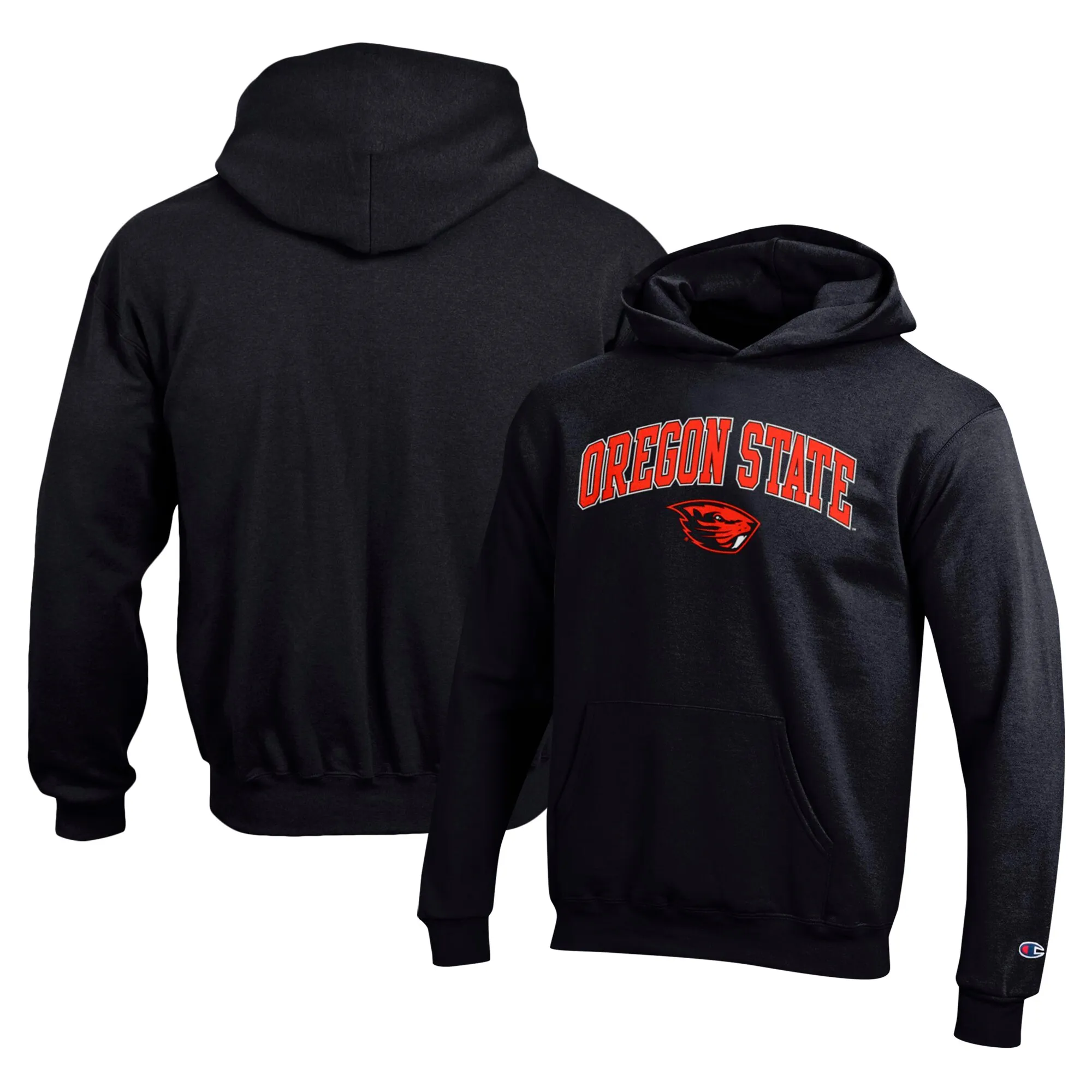 Champion Oregon State Beavers Youth Black Campus Pullover Hoodie