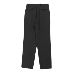 Cheap & Chic Moschino Trousers - 30W 33L Grey Wool Blend