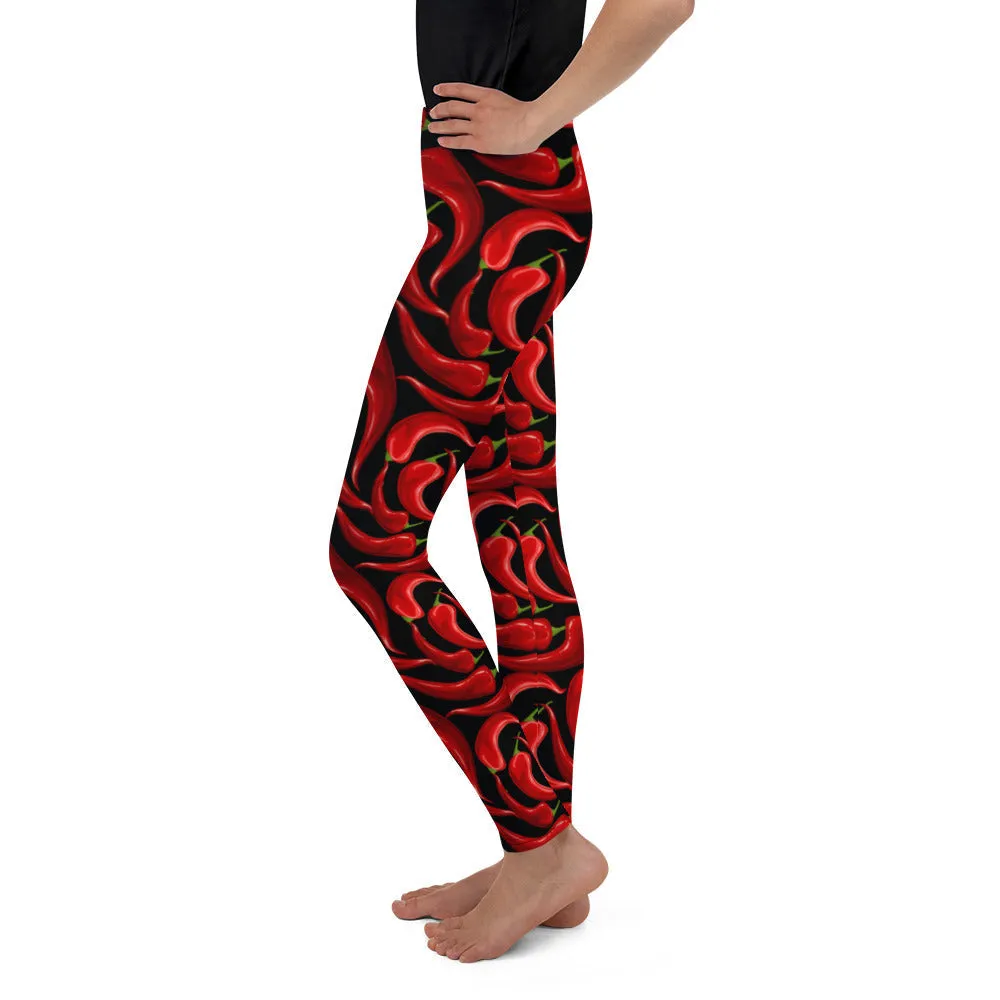 Chilli Pepper Youth Leggings