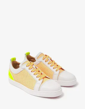 Christian Louboutin Fun Louis Junior Multicolour Panel Trainers