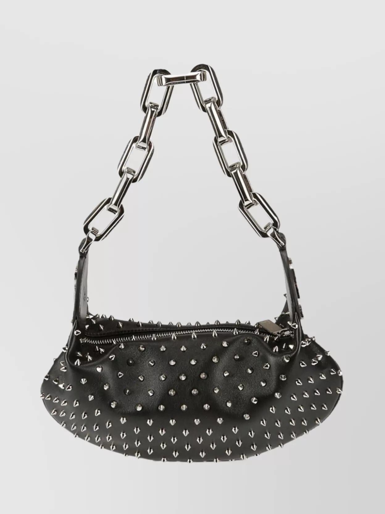 Christian Louboutin   Nappa leather chain-link shoulder bag studs