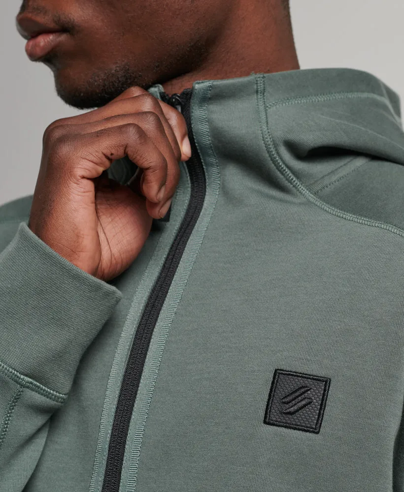 CODE Tech Zip Hoodie | Balsam Green