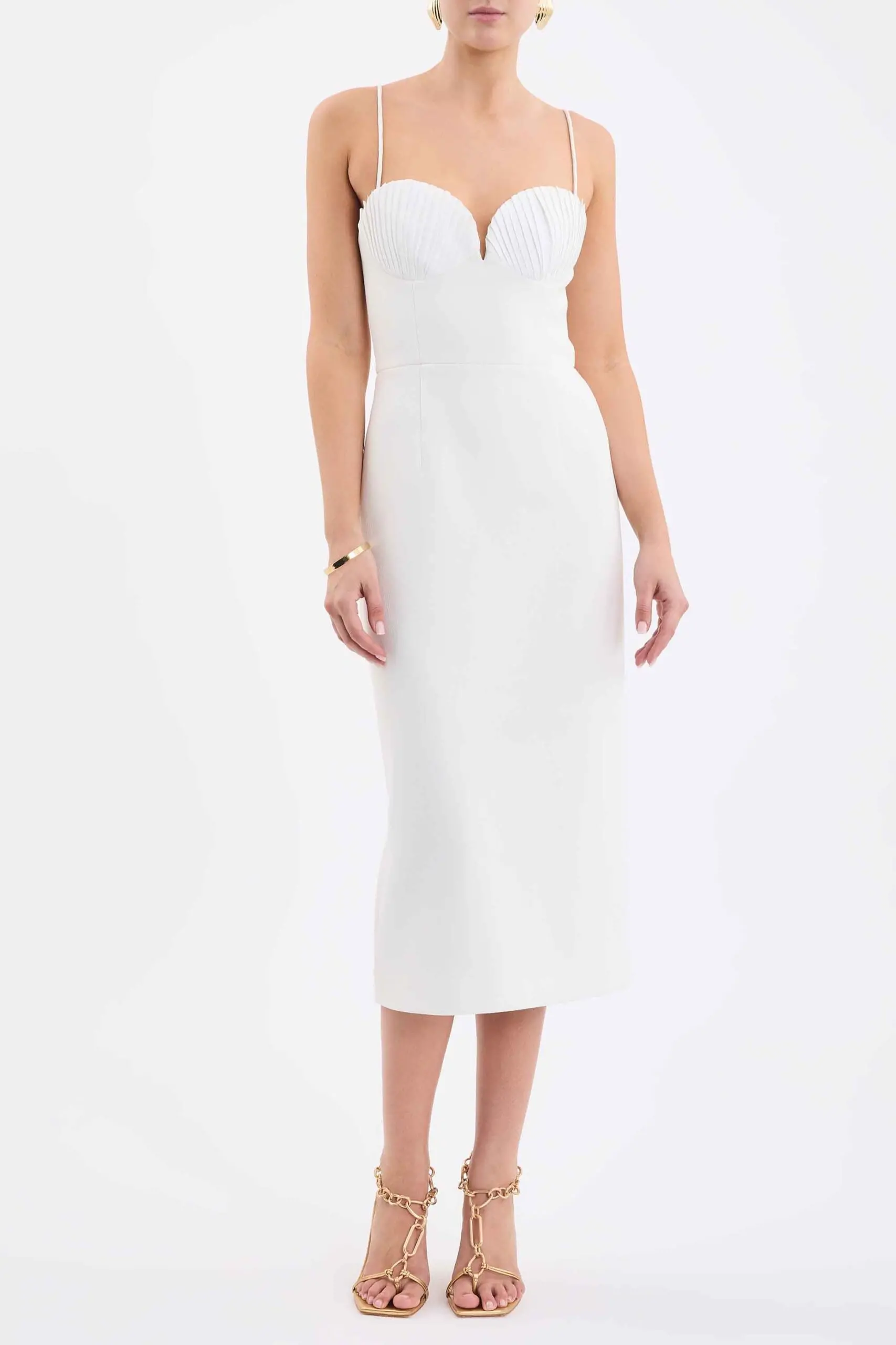 --Cora Midi Dress-