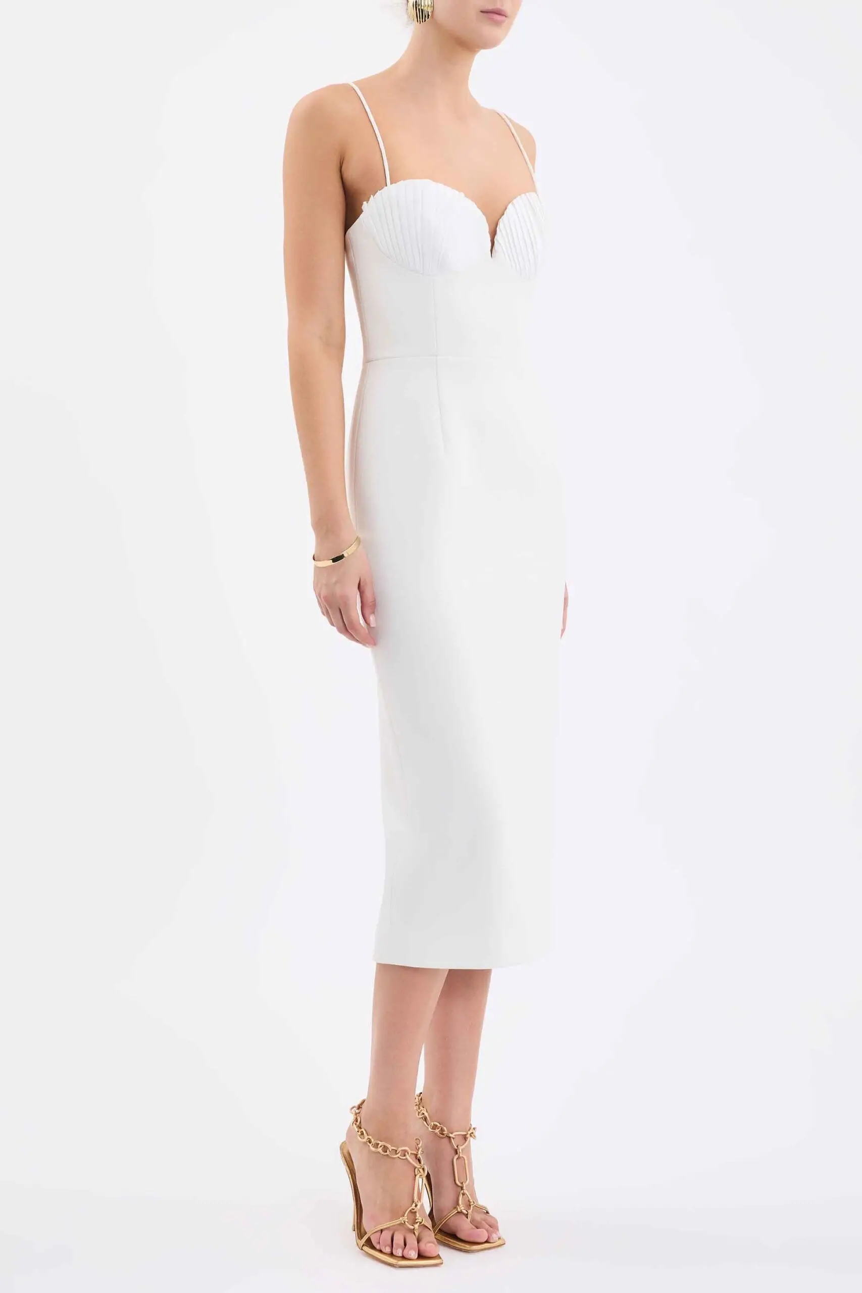 --Cora Midi Dress-