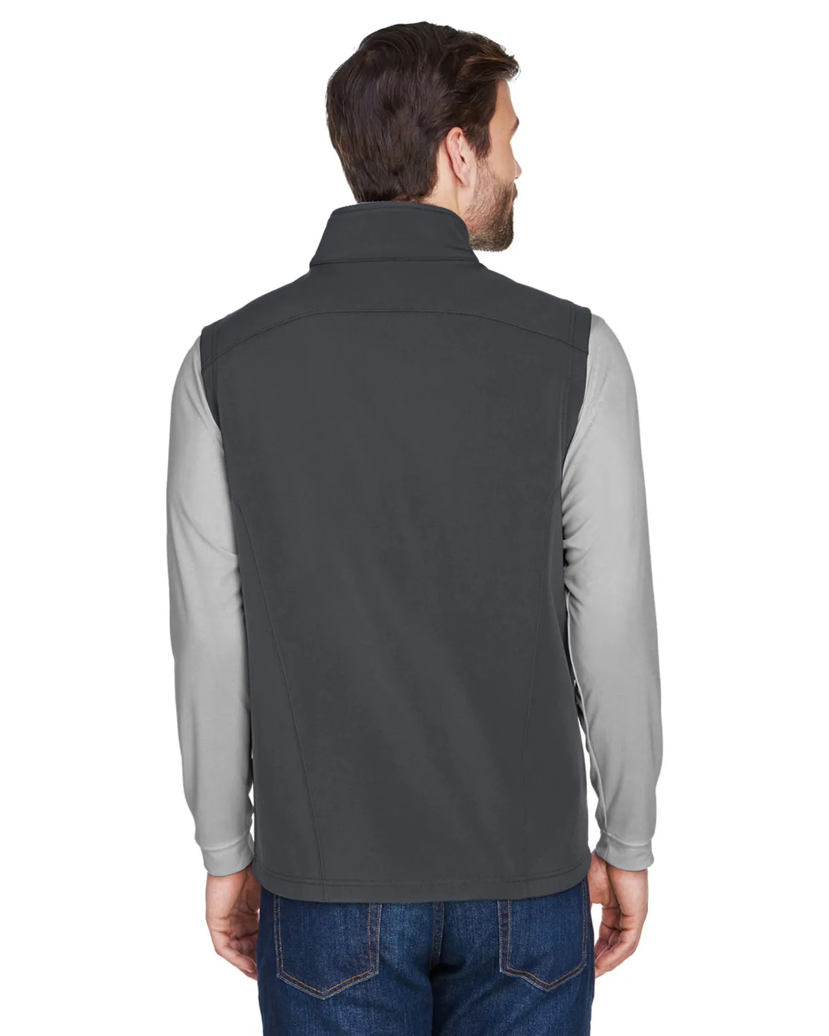 Core 365 CE701 Men Cruise Two-Layer Fleece Bonded Soft Shell Vest