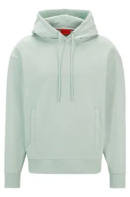 Cotton-terry all-gender hoodie in a relaxed fit