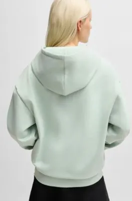 Cotton-terry all-gender hoodie in a relaxed fit