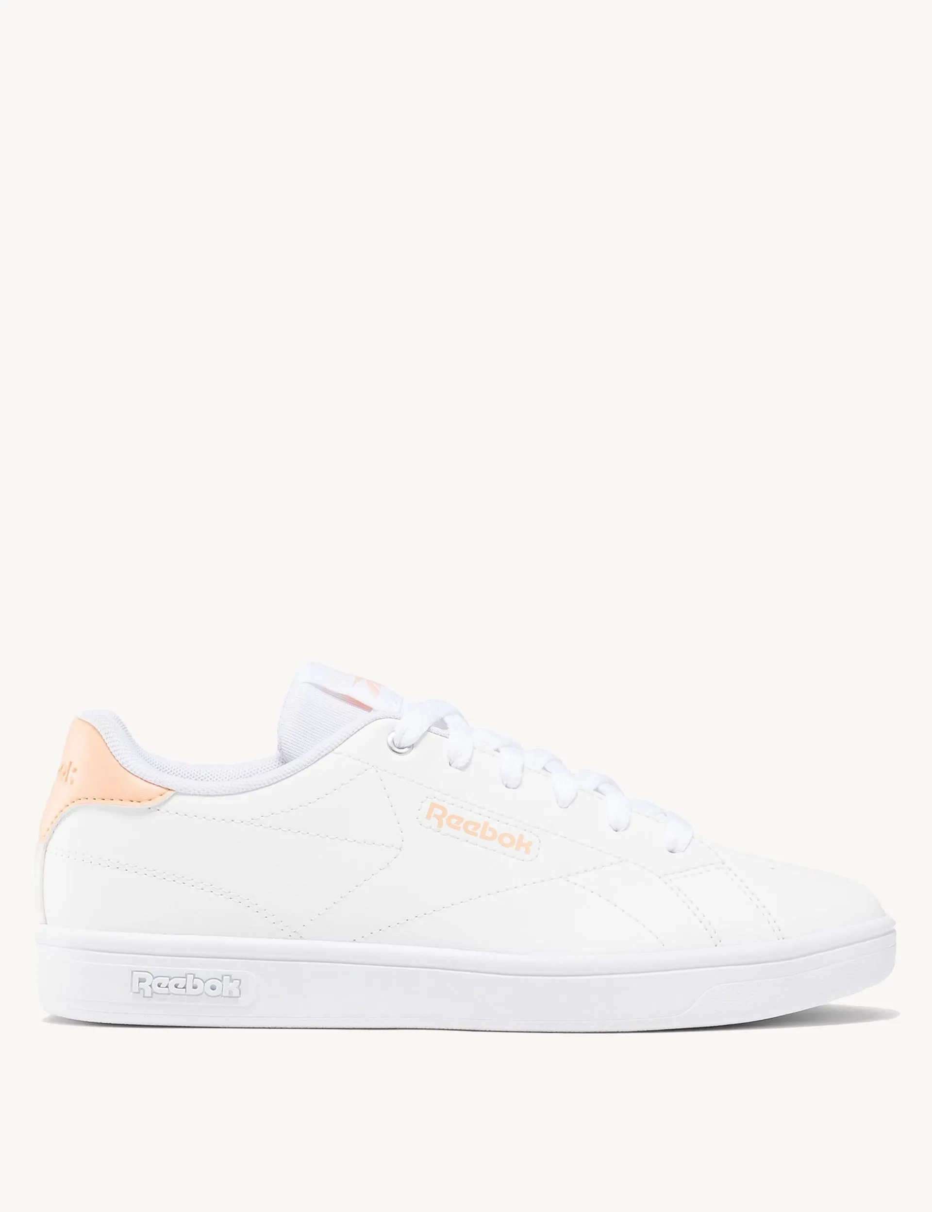 Court Clean Sneakers - Cloud White/Peach Glow/Blush