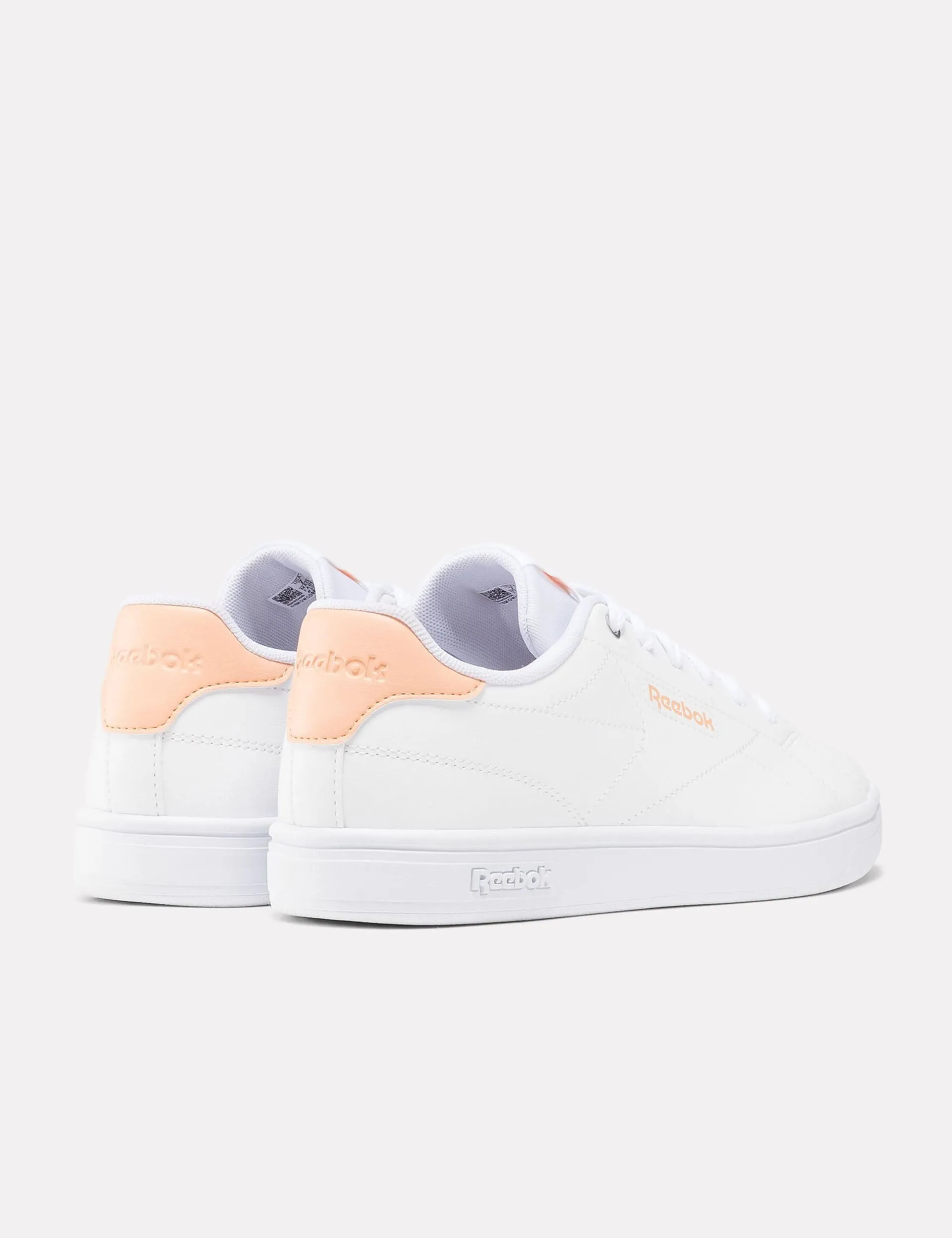 Court Clean Sneakers - Cloud White/Peach Glow/Blush