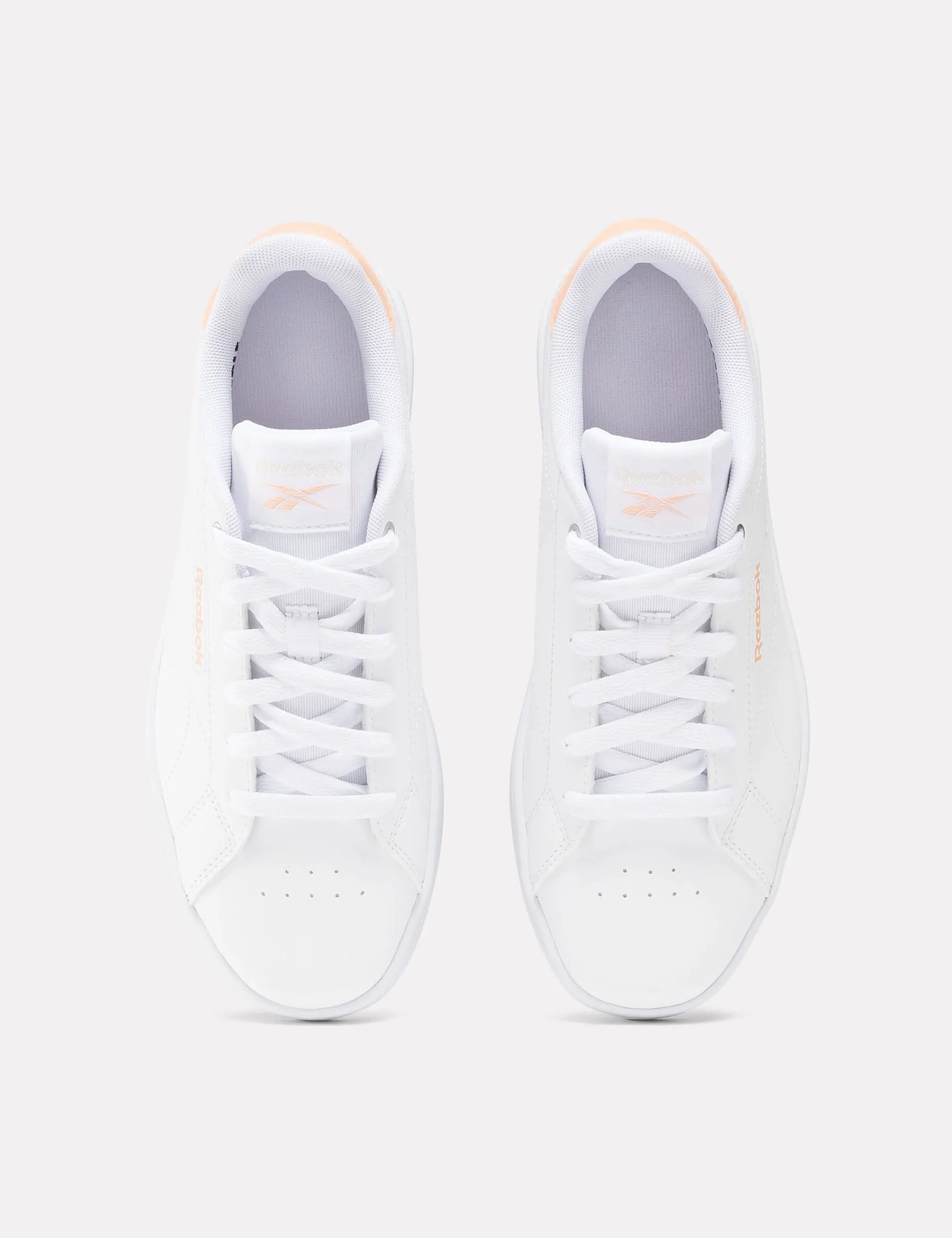 Court Clean Sneakers - Cloud White/Peach Glow/Blush