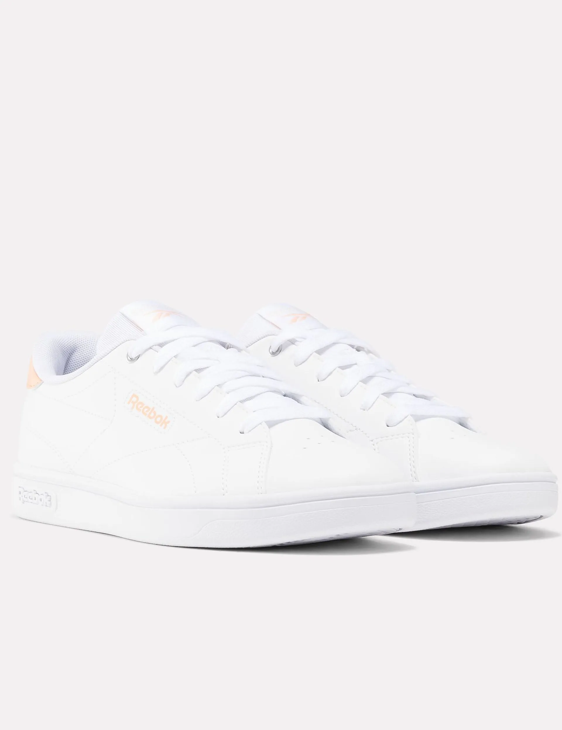 Court Clean Sneakers - Cloud White/Peach Glow/Blush