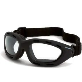 Crossfire Element Foam Lined Anti-Fog Clear Lens Safety Goggles 91351AF - Box of 12