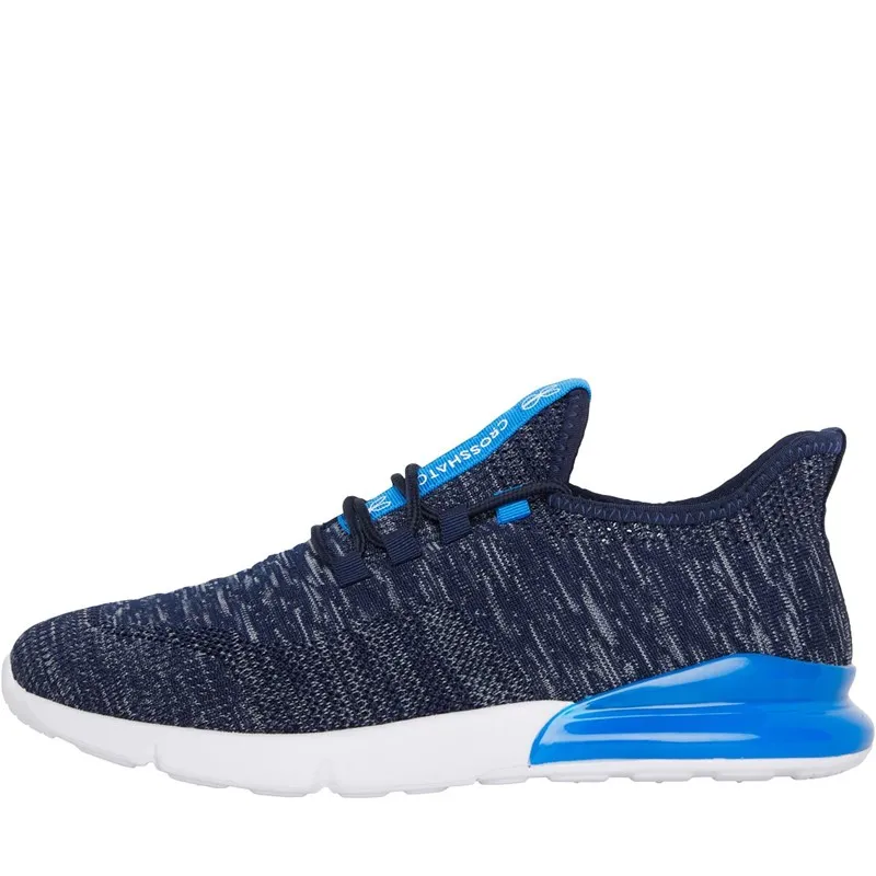 Crosshatch Mens Smitlay Trainers Navy/Blue