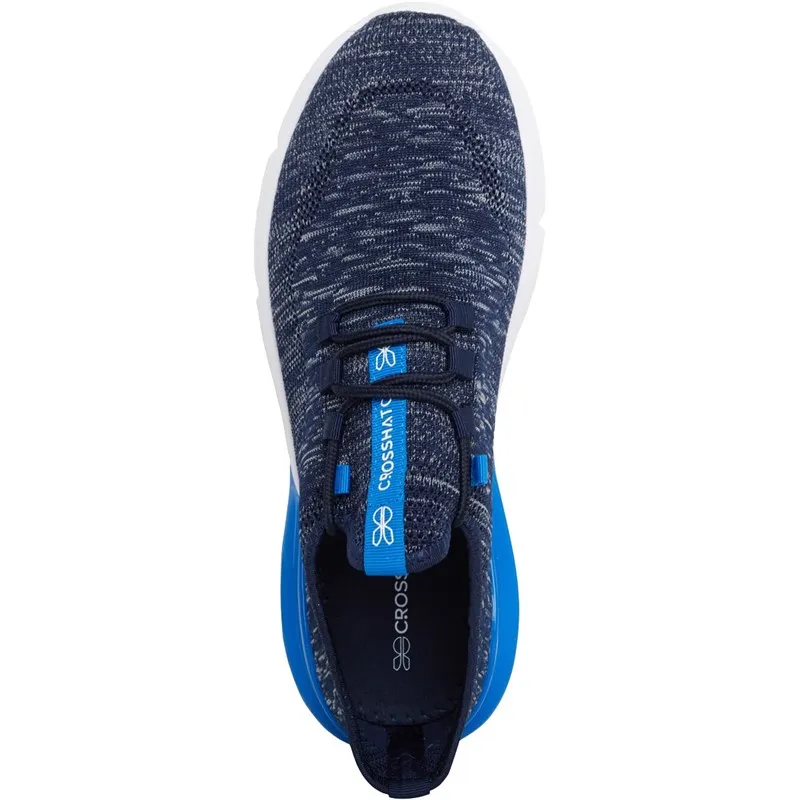 Crosshatch Mens Smitlay Trainers Navy/Blue