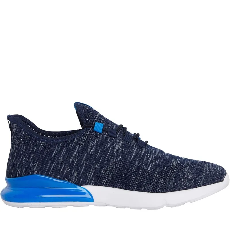 Crosshatch Mens Smitlay Trainers Navy/Blue